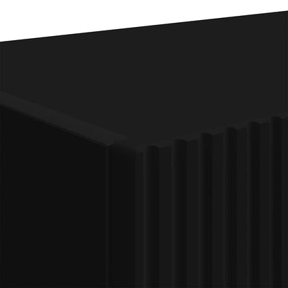 TV Wandkast 2 pcs Zwart 60 x 31 x 29,5 cm Bewerkt hout