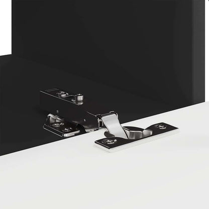 TV Wandkast 2 pcs Zwart 60 x 31 x 29,5 cm Bewerkt hout