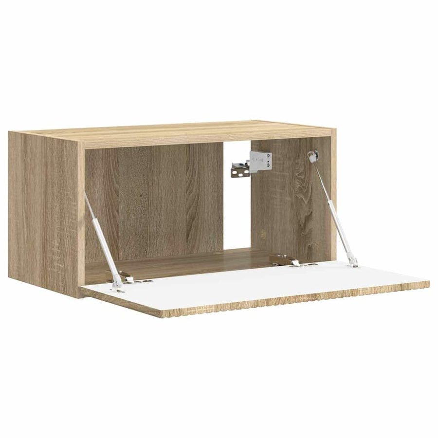 TV Wandkast Sonoma 60 x 31 x 29.5 cm Bewerkt hout