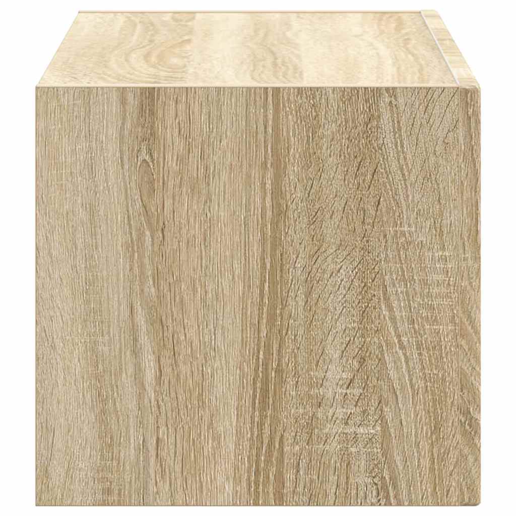 TV Wandkast Sonoma 60 x 31 x 29.5 cm Bewerkt hout