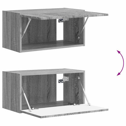 TV Wandkast Grijs Sonoma 60 x 31 x 29.5 cm Bewerkt hout