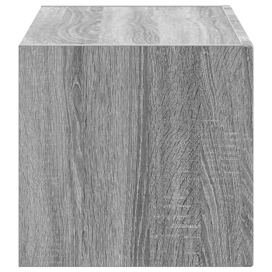 TV Wandkast Grijs Sonoma 60 x 31 x 29.5 cm Bewerkt hout