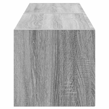 TV Wandkast 2 pcs Grijs Sonoma 60 x 31 x 29,5 cm Bewerkt hout