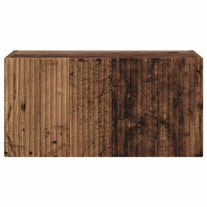 TV Wandkast Oud Hout 60 x 31 x 29.5 cm Bewerkt hout