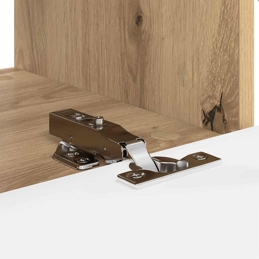 TV Wandkast Ambachtelijk eiken 60 x 31 x 29.5 cm Bewerkt hout