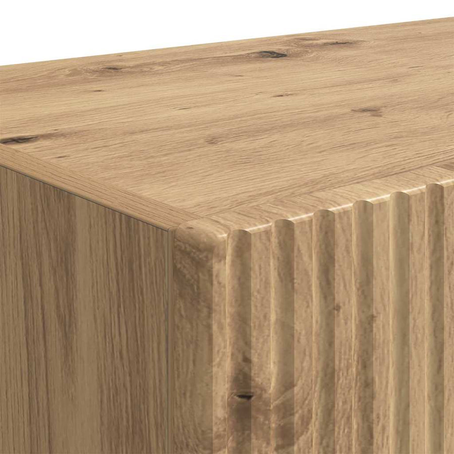 TV Wandkast 2 pcs Ambachtelijk eiken 60 x 31 x 29.5 cm