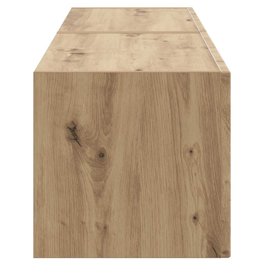 TV Wandkast 2 pcs Ambachtelijk eiken 60 x 31 x 29.5 cm