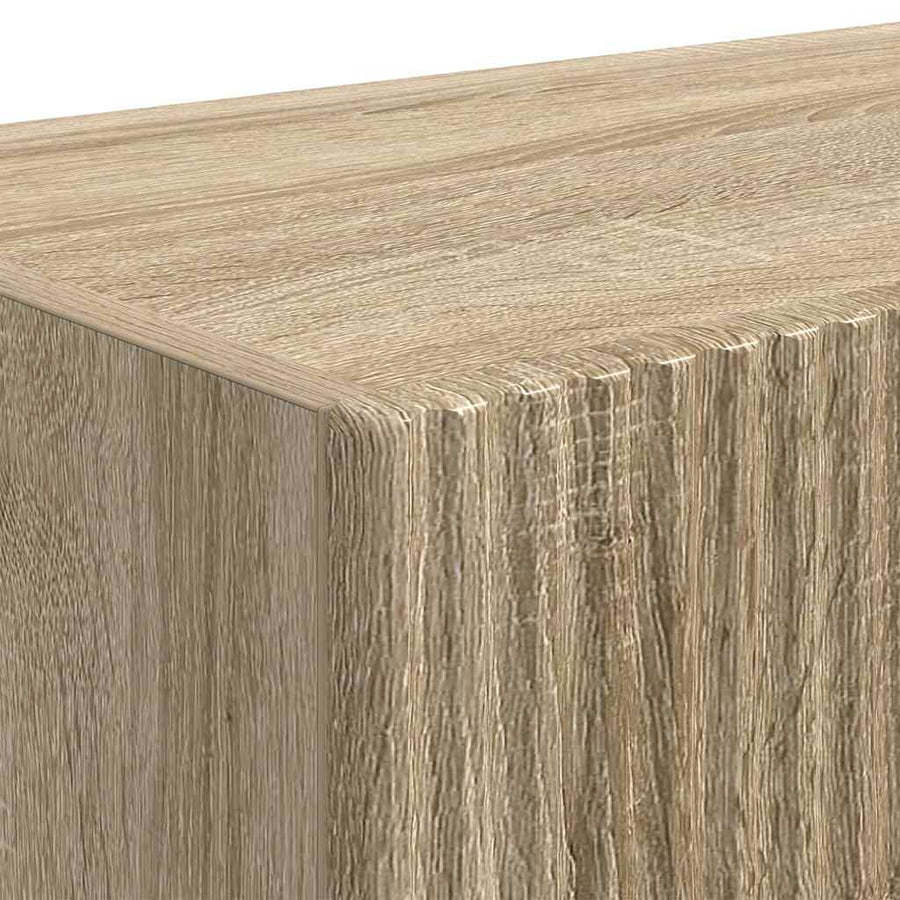 TV Wandkast Sonoma 60 x 31 x 29.5 cm Bewerkt hout