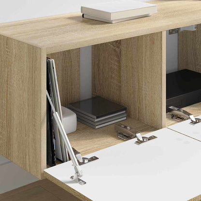 TV Wandkast Sonoma 60 x 31 x 29.5 cm Bewerkt hout