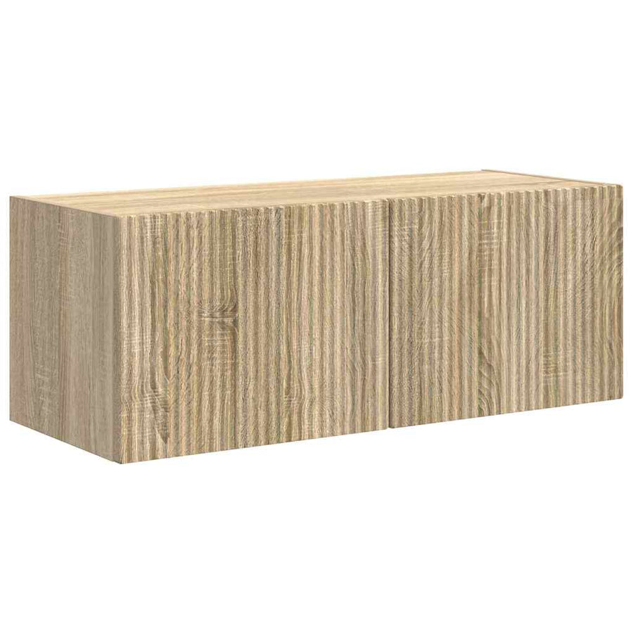 TV Wandkast Sonoma 60 x 31 x 29.5 cm Bewerkt hout
