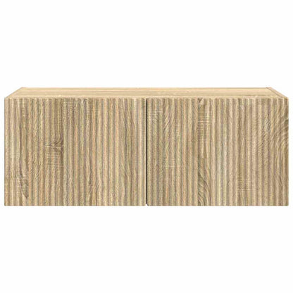TV Wandkast Sonoma 60 x 31 x 29.5 cm Bewerkt hout