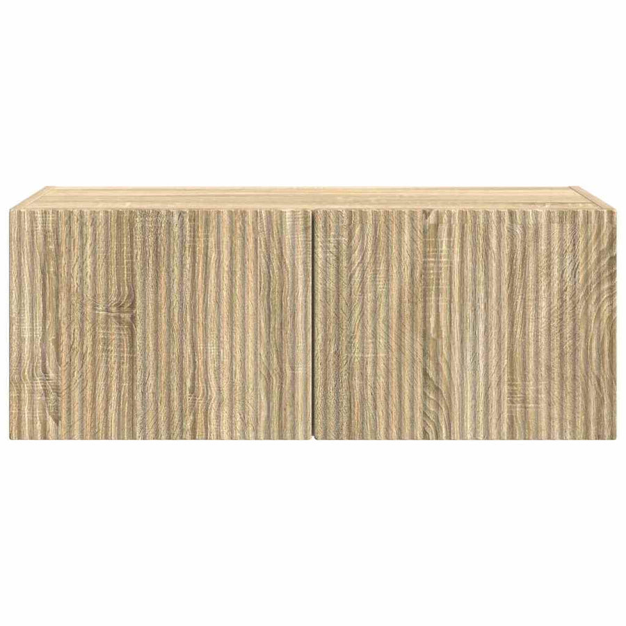 TV Wandkast Sonoma 60 x 31 x 29.5 cm Bewerkt hout