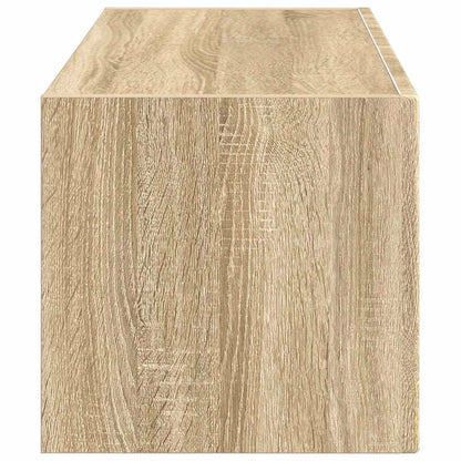 TV Wandkast Sonoma 60 x 31 x 29.5 cm Bewerkt hout