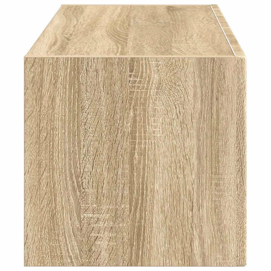 TV Wandkast Sonoma 60 x 31 x 29.5 cm Bewerkt hout