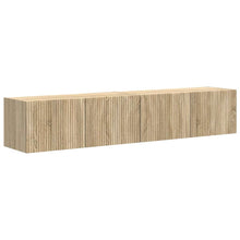 TV Wandkast 2 pcs Sonoma 60 x 31 x 29.5 cm Bewerkt hout