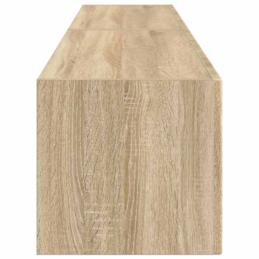 TV Wandkast 2 pcs Sonoma 60 x 31 x 29.5 cm Bewerkt hout