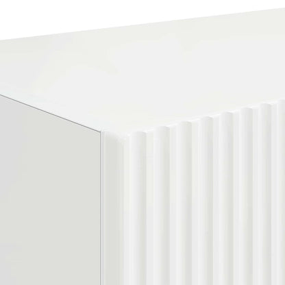 TV Wandkast Glanzend Wit 60 x 31 x 29.5 cm Bewerkt hout