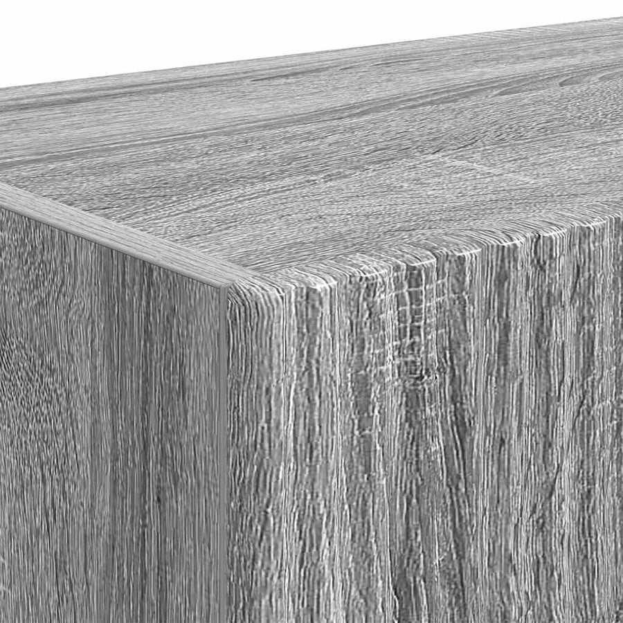 TV Wandkast Grijs Sonoma 60 x 31 x 29.5 cm Bewerkt hout