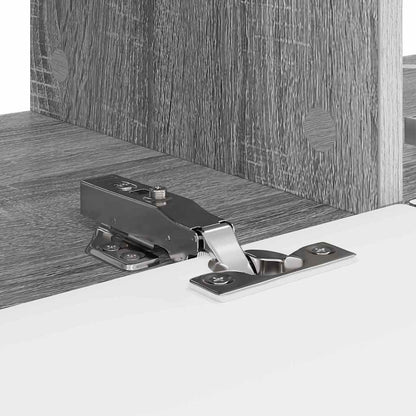 TV Wandkast Grijs Sonoma 60 x 31 x 29.5 cm Bewerkt hout