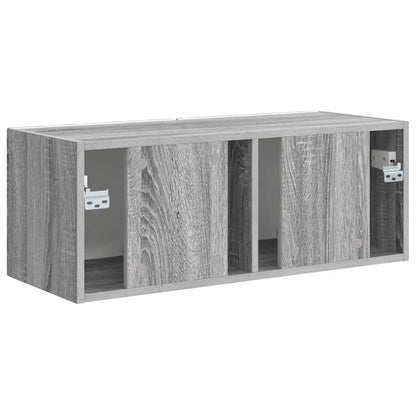 TV Wandkast Grijs Sonoma 60 x 31 x 29.5 cm Bewerkt hout