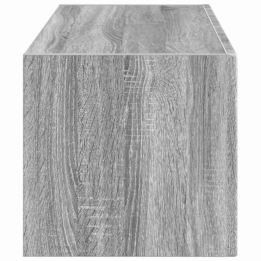 TV Wandkast Grijs Sonoma 60 x 31 x 29.5 cm Bewerkt hout