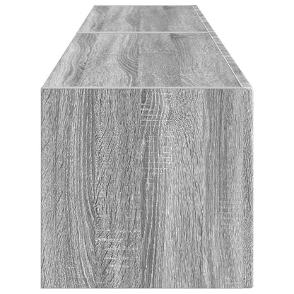 TV Wandkast 2 pcs Grijs Sonoma 60 x 31 x 29.5 cm Bewerkt hout