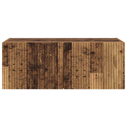TV Wandkast Oud Hout 60 x 31 x 29.5 cm Bewerkt hout