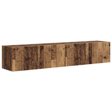 TV Wandkast 2 pcs Oud Hout 60 x 31 x 29.5 cm Bewerkt hout