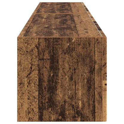 TV Wandkast 2 pcs Oud Hout 60 x 31 x 29.5 cm Bewerkt hout