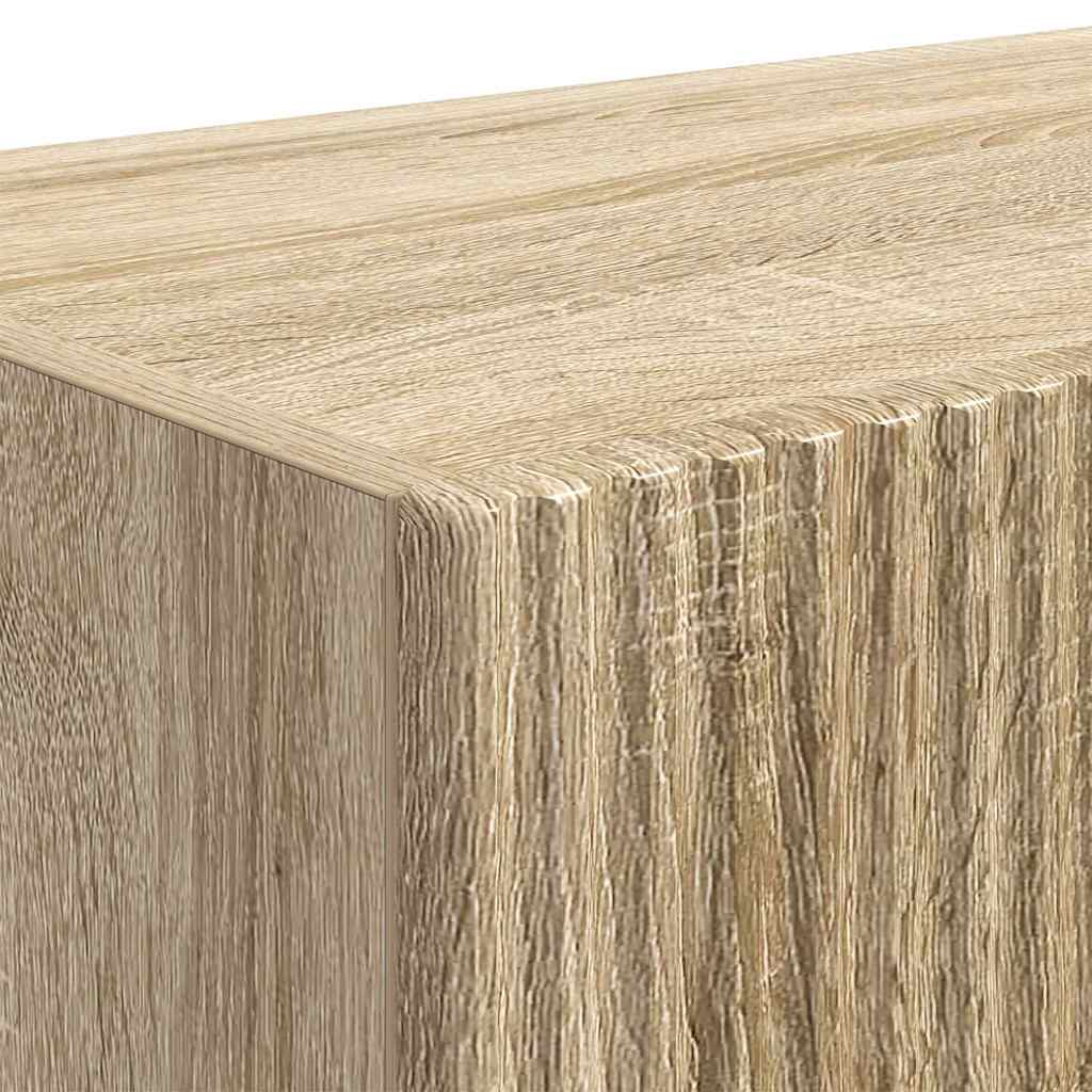 TV Wandkast Sonoma 60 x 31 x 29.5 cm Bewerkt hout
