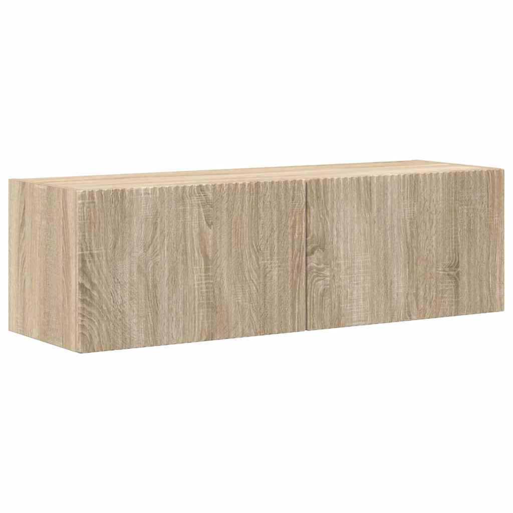TV Wandkast Sonoma 60 x 31 x 29.5 cm Bewerkt hout