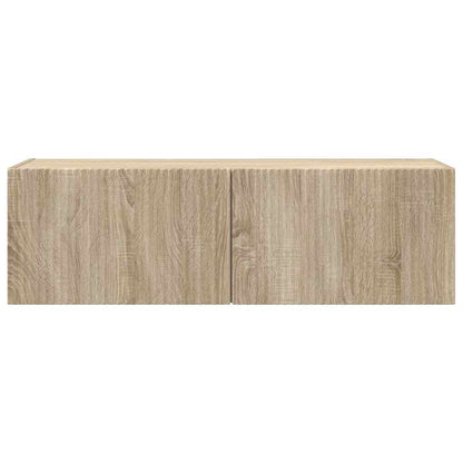 TV Wandkast Sonoma 60 x 31 x 29.5 cm Bewerkt hout
