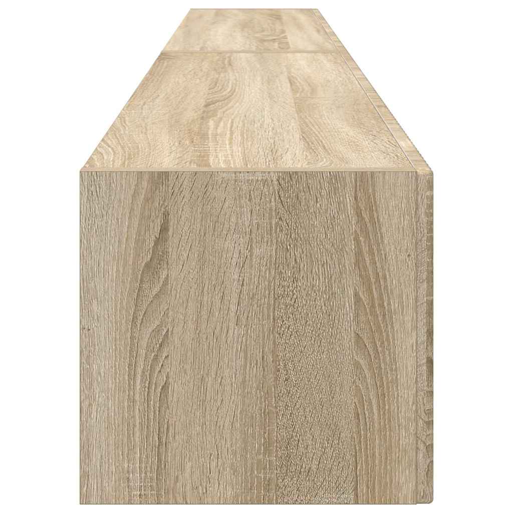 TV Wandkast 2 pcs Sonoma 60 x 31 x 29.5 cm Bewerkt hout