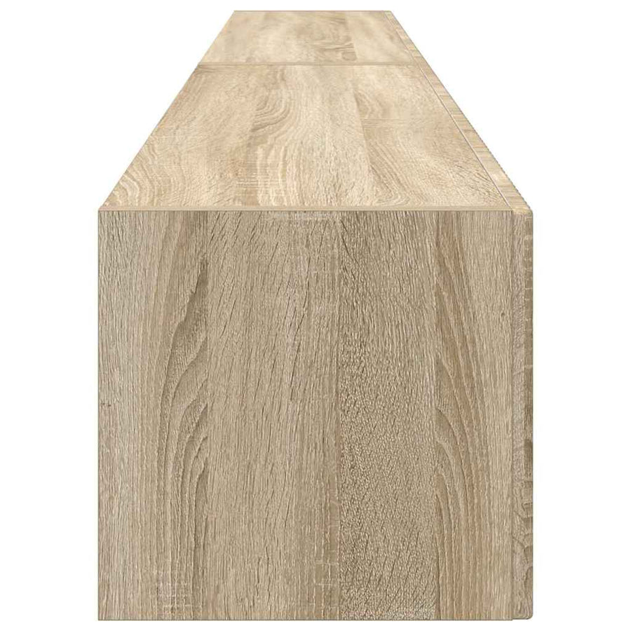TV Wandkast 2 pcs Sonoma 60 x 31 x 29.5 cm Bewerkt hout