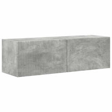 TV Wandkast Wandgemonteerd Beton 60 x 31 x 29.5 cm Bewerkt hout