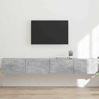 TV wandkast 2 stuks beton 98x31x29,5 cm