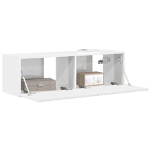 TV Wandkast Glanzend Wit 60 x 31 x 29.5 cm Bewerkt hout
