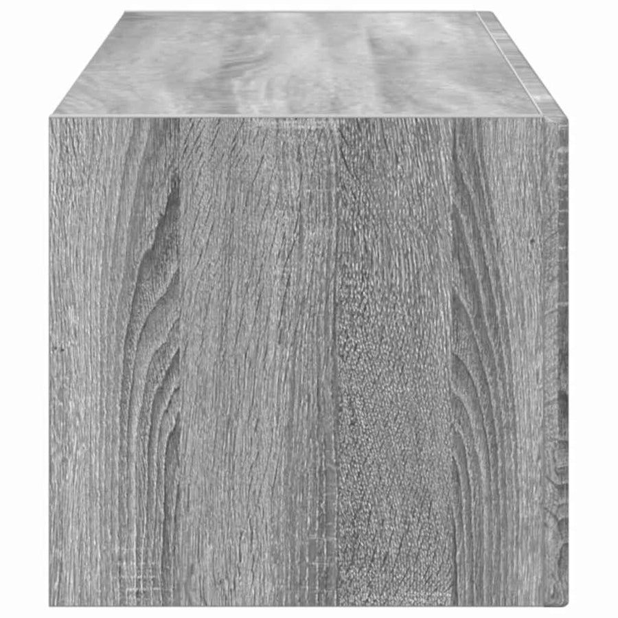 TV Wandkast Grijs Sonoma 60 x 31 x 29.5 cm Bewerkt hout