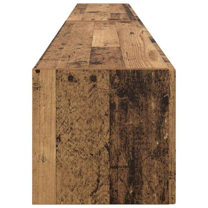 TV Wandkast 2 pcs Oud Hout 60 x 31 x 29.5 cm Bewerkt hout