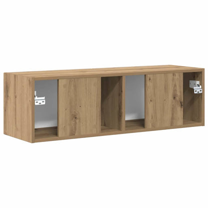 TV Wandkast Ambachtelijk eiken 60 x 31 x 29.5 cm Bewerkt hout