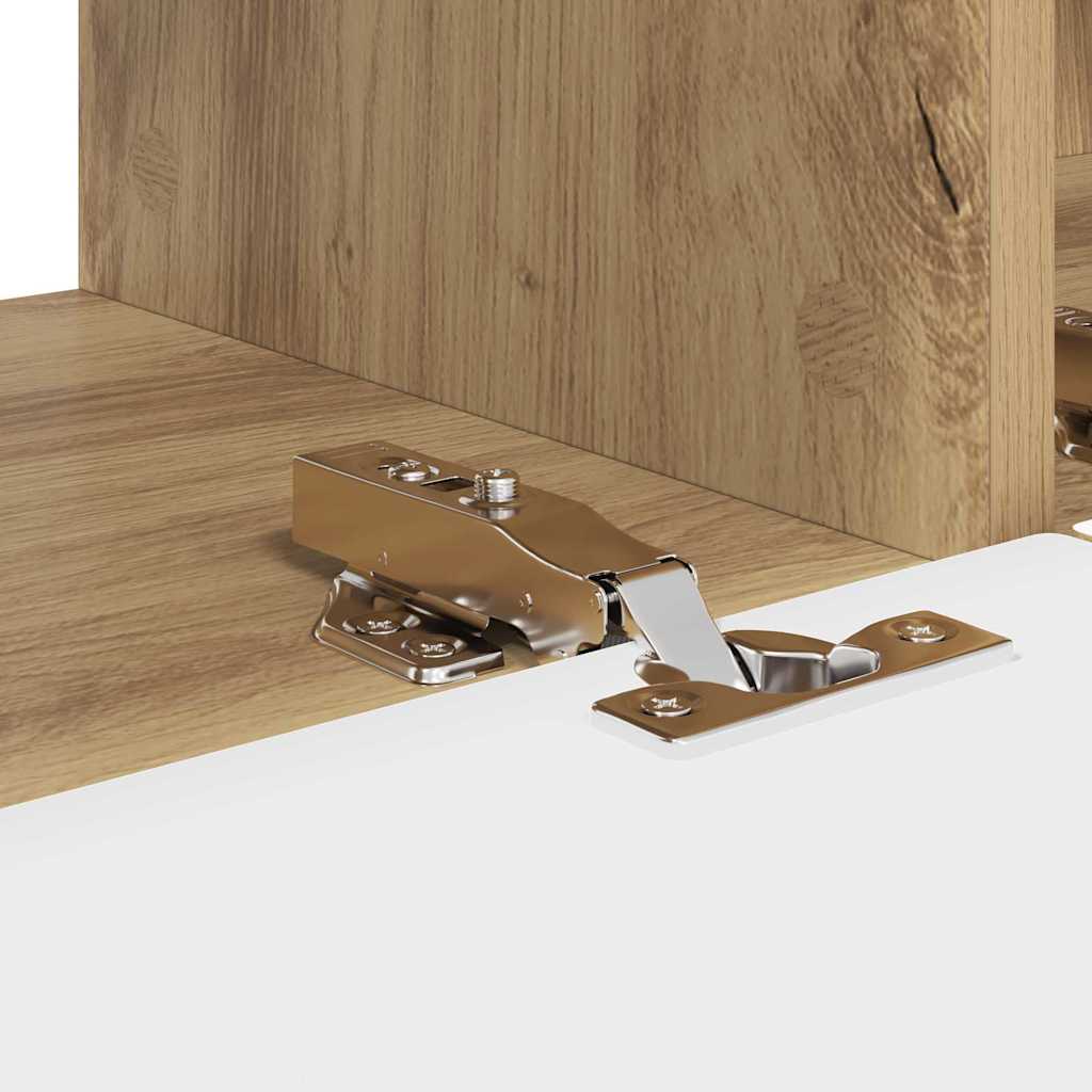 TV Wandkast 2 pcs Ambachtelijk eiken 60 x 31 x 29.5 cm