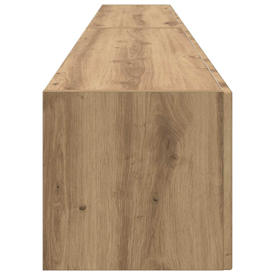 TV Wandkast 2 pcs Ambachtelijk eiken 60 x 31 x 29.5 cm