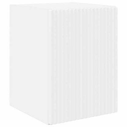 TV Wandkast Wandgemonteerd Wit 30 x 31 x 40 cm Bewerkt hout