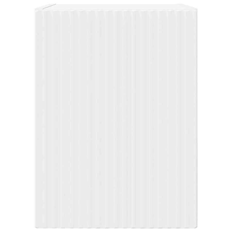 TV Wandkast 2 pcs Wit 30 x 31 x 40 cm Bewerkt hout