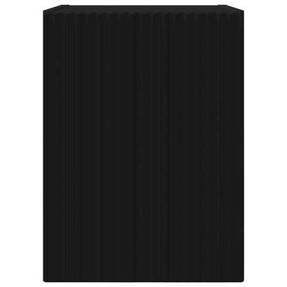 TV Wandkast Wandgemonteerd Zwart 30 x 31 x 40 cm Bewerkt hout