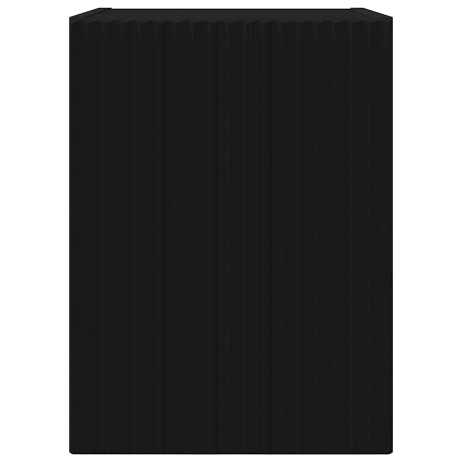 TV Wandkast 2 pcs Zwart 30 x 31 x 40 cm Bewerkt hout