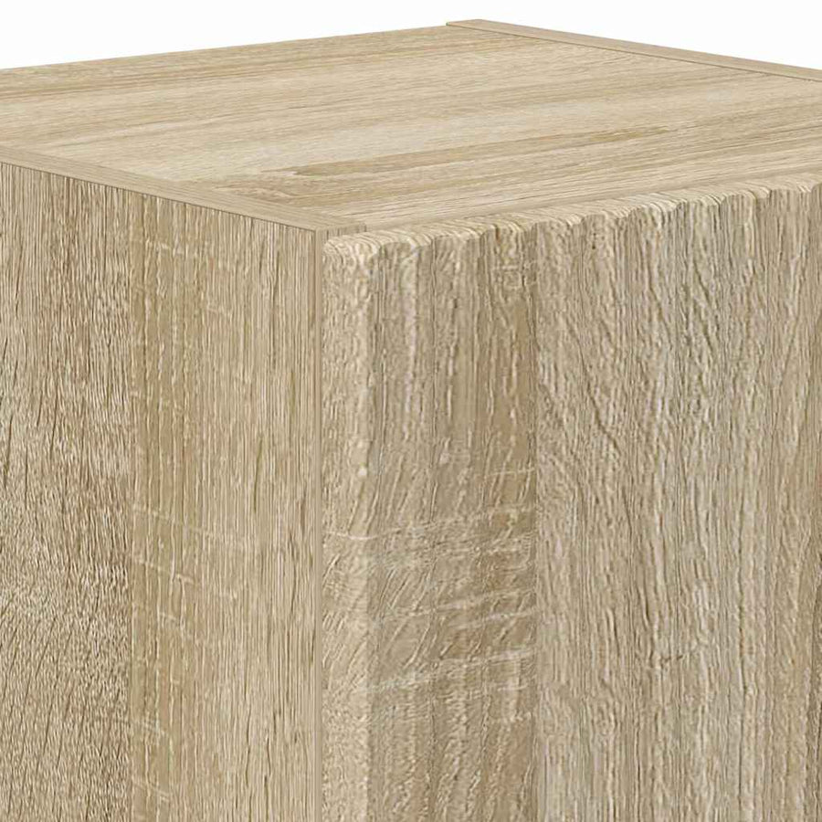 TV Wandkast Wandgemonteerd Sonoma 30 x 31 x 40 cm Bewerkt hout