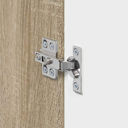 TV Wandkast Wandgemonteerd Sonoma 30 x 31 x 40 cm Bewerkt hout