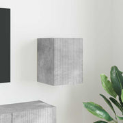 TV wandkast 30x31x40 cm bewerkt hout beton