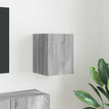 TV Wandkast Grijs Sonoma 30 x 31 x 40 cm Bewerkt hout